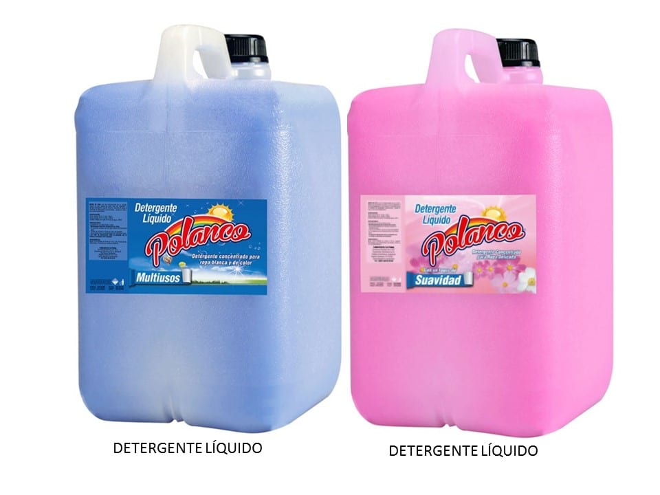 Detergente Líquido Multiusos Manzana 4L - Productos Polanco